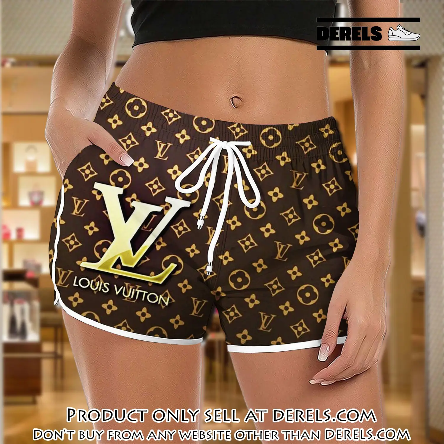 Limited edition lv women shorts lady beach shorts wms1021 dr3450865